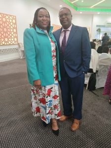 Mr Lovely Mwambazi and Mrs Anjela Mwambazi